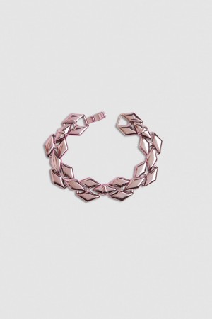 Patrizia Pepe Bracelet With Personalized Links And Micro Fly Roze | PBS961784