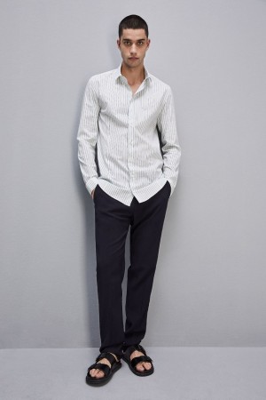 Patrizia Pepe Cotton Shirt With Patterned Print Gekleurd | MHK132647