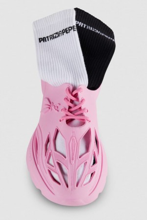 Patrizia Pepe Gummy Pepe Sneakers Roze | YEV804376